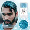 Palito de Brillo para el Cabello Transfronterizo Gel Crema de Estilismo con Lentejuelas Brillo Larga Duración Peinado Brillo Accesorios para el Cabello de Mujeres y Hombres