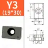 Bloque de Carril de Guía Lineal Bloque de Fijación de Carril para Máquina-Herramienta Placa de Presión Pórtico k3y4y5t1t2t3 Tipo Bloque de Cuña