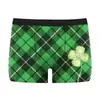 Roupa Íntima Masculina Série São Patrício Europeia e Americana Transfronteiriça Boxer Brief Casual Masculino com Estampa Digital 3D