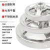 Acero Inoxidable 304 Borde Moleteado Varilla Roscada Trapezoidal Volante Roscado Cuadrado Ranura para Chaveta Tornillo de Fijación Agujero Hexagonal Tipo Pulido