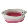 Cesta de Armazenamento de Corda de Algodão Mais Vendida para Comércio Exterior, Conjunto de Três Peças, Cesta de Armazenamento de Cosméticos Multifuncional, Cesta de Armazenamento de Chaves, Combinação de Cores