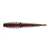 Venta al por mayor gusano de baile de rosca inversa 8cm2g cola de aguja flotante gusano suave oloroso a pescado material biónico TPE negro pozo Luya cebo artificial