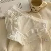 """Garota Creme" [Calça Máscara para Bum Bum] Cor Primavera/Verão Roupa Íntima de Seda Gelada para Mulheres, Cintura Média Secagem Rápida Acabamento em Renda"""
