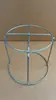 Taburete de Acero Engrosado, Taburete para Cambiarse los Zapatos, Taburete de Hierro, Taburete Redondo Pequeño, Taburete con Almacenamiento de Ocho Agujeros, Banco, Taburete de Mesa, Taburete para Sentarse, Uso Doméstico
