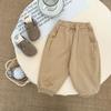 Conjunto de Primavera e Outono para Bebê Menino, Moletom da Moda Bebê Falso Duas Peças, Calça Reta Versátil Casual Infantil Bonita Estilo Coreano