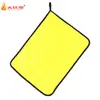 Suministro Huohongxiang toalla de vellón de coral de alta densidad, doble cara, doble color, toalla absorbente, toalla para coche 30*40 toalla para lavado de coche