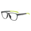 En stock Venta Caliente Transfronteriza Unisex TR90 Bádminton Anticaída Anti-impacto Montura Óptica Gafas Planas