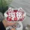 Colgante de Apoyo Doble Nombre Jun Kai y Lu Si Producto Terminado Reflectante para Manualidades Mercancía Creativa de Celebridades Accesorios de Fieltro No Tejido