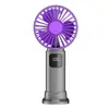 2026 Novo Modelo Ventilador de Mão Mini Portátil de Bolso Ventilador Recarregável por USB Ventilador de Dormitório de Mesa Venda por Atacado