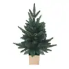 Exclusivo transfronterizo para árbol de Navidad PE 45cm/60cm Decoración navideña nieve Centro comercial árbol de Navidad Set navideño mayoreo