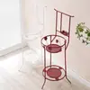 Novo Rack de Chão para Lavatório para Uso Doméstico, Adequado para Banheiros e Lavabos Rurais, Rack Espessado para Lavatório com Prateleira de Armazenamento