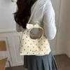 Bolso Sencillo de Lazo para Mujer 2026 Nuevo de Moda Trendy Bolso Dumpling de Lunares Bolso Cruzado Casual de Verano