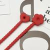 Fabricante 210mm cor silicone gravata fivela solta auto-travante tira de gravata diy gravata artesanal acessórios de joalheria