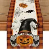 Corredor de Mesa Abóbora Fantasma Fofo Halloween Restaurante Familiar Festa Decoração de Mesa de Centro Casa de Campo Atacado Amazon