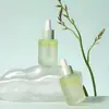 Em Estoque Frasco conta-gotas de Vidro Fosco para Óleo Essencial 30ml Frasco de Vidro com Ombro Plano Frasco para Líquido Essência Produto para Cuidados com a Pele