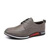 Zapatos para Hombre Talla Grande 2025 Versátiles Suela Suave Casual de Piel con Cordones Moda Estilo Racing Caña Baja