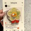 Novo Suporte de Balanço em Formato de Flor de Maçã Kt Cartoon Compatível com Suporte Magnético Magsafe, Poder de Adsorção Super Forte, Retrátil