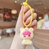 Figuritas de llavero de goma blanda de anime de dibujos animados, colgantes para mochila, accesorios para bolsos, pequeños adornos, al por mayor en stock para tiendas