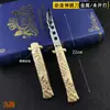 Arma de Pulo de Anime Naruto Naruto Sasuke Espada Faisão da Grama Faca Dobrável Modelo Não Cortado Metal