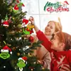 30 Piezas Decoración de Árbol de Navidad Exquisita Decoración Navideña del Grinch Adornos Colgantes Decoraciones Navideñas Festivas Decoración del Hogar