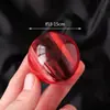 Enfeites de Bola de Cristal Vermelha Derretida Naturais Pedra Original Polida Casa Sala de Estar Entrada Bola Feng Shui Bola da Fortuna Enfeites