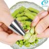 Artefato de descascamento de feijão Gadget de descascamento de castanha Cabeça de frango Multifuncional de colheita e corte de vegetais Conjunto de unhas de ferro