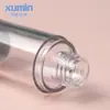Botella de Prensa al Vacío Xumin Personalizada de 15 ml con Cabeza de Bomba de Pico de Pollo Dorado Brillante, Botella de 30 ml para Loción de Esencia, Botella de 50 ml para Crema de Ojos