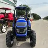 Versión de Exportación Tractor Cultivador de Cuatro Ruedas HB-904 Tractor con Ruedas para Arar y Sembrar Anfibio Fabricante
