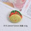 Kapibei Bolo de Mão Comida Criativa Brinquedo Desenho Animado Artesanal DIY Acessórios de Joia Cola de Chantilly Resina Pequenos Acessórios Material