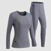 Conjunto de Roupa Íntima Térmica Masculina com Forro de Lã de Algodão, USB, Inverno, Maternidade, à Prova de Frio, Casal, Carregamento Inteligente, Aquecimento