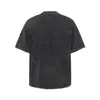 Camiseta de Manga Corta Nueva de Verano Jia Yi Ku 2026 con un Diseño Único de Estilo Urbano, Lavada y con Aspecto Vintage, Camiseta Básica para Hombre