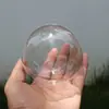 Bola transparente casca de bola de plástico bola acrílica bola oca pingente de bola pingente de bola para pendurar jardim de infância criação ambiental bola de Natal