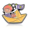 Accesorios de Colgantes Artesanales de Aleación para Niños, Lindos Personajes de Dibujos Animados Esmaltados del Principito y Estrellas, Venta al por Mayor por Paquete