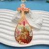 Imán de Metal para Refrigerador Cultural y Creativo Pipa Ciudades de China Qinghai Shandong Nanjing Chongqing Ciudades Populares Souvenirs de Viaje