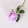 Rosas de Terciopelo Simuladas, Flores Artificiales, Flores para Decoración de Bodas del Día de San Valentín, Cascada de Pared de Rosas al por Mayor