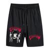 Amazon 2023 Verano Nuevo Shorts Casuales para Hombre Europeos y Americanos Negros Sueltos Pantalones Grandes Secado Rápido Transpirables Cadena