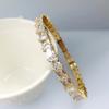 Pulsera de explosiones europeas y americanas pequeña fresca Joyería de cobre con incrustaciones de circonita al por mayor Moda coreana sentido nicho Joyería Super Flash