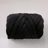 Suministro Especial Transfronterizo de Hilo Cardado de Terciopelo de Cristal 3cm Manta Hecha a Mano DIY Hilo Grueso Hilo para Cojín Tiras de Tela Hilo para Cama de Gato