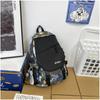 Bolsa escolar masculina 2022 Nova mochila de estudante do ensino médio de grande capacidade mochila feminina de grafite