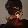 Accesorios Hanfu de Estilo Antiguo, Pasador de Lámpara de Palacio Brillante, Borla Versátil para Niños, Accesorio para el Cabello de Alta Gama, Tocado con un Toque de Lujo Ligero