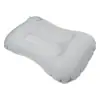 Almohada inflable en forma de U, automática, portátil, para viajes, cuello, avión, viajes al aire libre, Sanbao