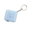 Fita Métrica Quadrada Mini Auto-Travante 1.5m, Régua de Medição com Corpo Retrátil para Costura & Fitness, Fita de Tecido Portátil para Cintura Quadril Peito