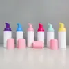 En Stock Botella de Espuma Blanca de 30 ml, Botella Espumadora de Mousse de 60 ml, Botella de Espuma Limpiadora Facial, Botella Dispensadora de Mousse para Pasta de Dientes de 50 ml