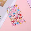 Pegatinas de Diamantes para Niños, Pegatinas de Gemas de Cristal de Dibujos Animados, Pegatinas Estéreo 3D, Pegatinas Brillantes de Recompensa de Princesa, Papelería Educativa
