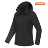 Outono/Inverno Funcional Zíper Angulado Bolso Grande Três em Um Roupa de Trabalho ao Ar Livre Logotipo Personalizado Jaqueta à Prova de Vento e Água Impressão