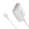 Carregador PD de Nitreto de Gálio 200W Multifuncional 120W 3A3 C Carregador de Mesa 160W Adaptador Multiuso 4C2A