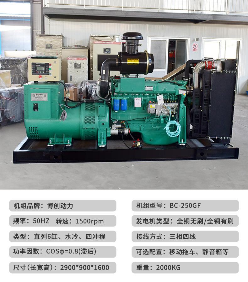 潍坊250kw-参数