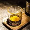Copos de uísque, vidro de cristal, estilo europeu, copos de cerveja espessados, copos de água, acessórios para bebidas de bar atacado, e-commerce transfronteiriço.