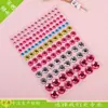 Accesorios para teléfono de juguete personalizados para niños, decoración creativa de álbum de fotos para hacer tú mismo, pegatinas de diamantes de imitación acrílicos adhesivos