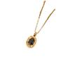Collar Minimalista Ins Estilo Frío Chapado en Oro de 18K Nicho Lujo Accesible Perla Cuentas de Arroz Cadena Clavícula Joyería para Mujer que No se Desvanece